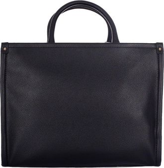 Liu Jo Womens Handbag Tote Black Eco-Leather Polyurethane Handbags Hand Bags