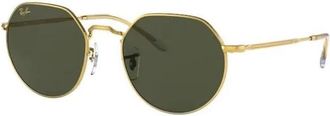Ray-Ban Jack Zonnebrillen - unisex - Zonnebrillen - Geel - 55 MM - Accessoires