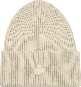 Isabel Marant Mayers Beanie - Dames - Hoeden - Grijs - ONE Size - Katoen - Accessoires