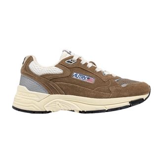 Autry Hyperway Sneakers - Heren - Sneakers - Bruin - 45 EU - Katoen - Schoenen