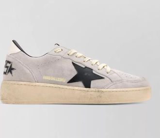 Golden Goose suede leather low-top sneakers