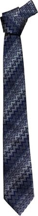 Missoni Elegante Zijden Stropdas voor Mannen - Heren - Stropdassen - Blauw - ONE Size - Accessoires