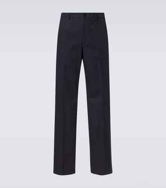 Gucci Cotton twill straight pants