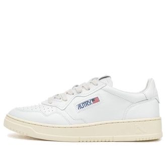 Autry Autry Medalist Low Leather White AULM-LL15