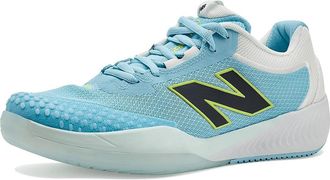 New Balance FuelCell 996v6 Tennis Shoes Womens Tennis Shoes Sea Salt/Glint Blue : 10.5 B - Medium, Textile