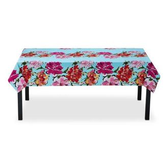 Tag In Bloom Tablecloth Multi Cotton Spring in Blue at Nordstrom