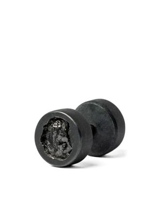 Parts Of Four Orecchino a bottone con diamante - Nero