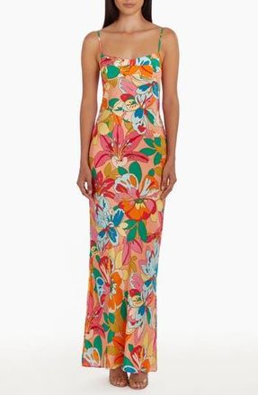 Amanda Uprichard Janeiro Floral Maxi Dress in Botanico at Nordstrom Rack, Size X-Large