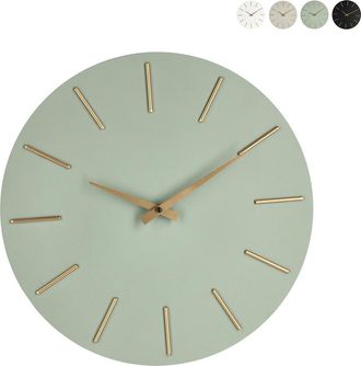 BIZZOTTO Reloj De Pared Timeline Salvia 40x5 Cm