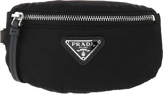 Prada Black Nylon Wrist Pouch