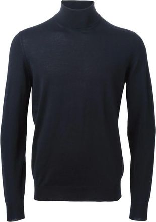 Drumohr Dolcevita ML Rasato - Heren - Coltruien - Blauw - XL - Truien & Vesten