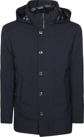Montecore Piumino Imbottito NY - Heren - Winterjassen - Blauw - L - Polyester - Jassen