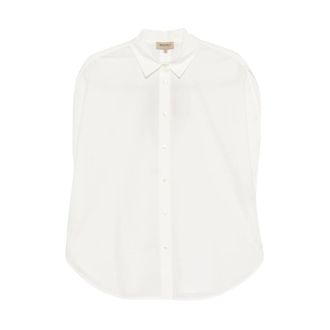 Woolrich Shirts, female, White, Size: XS Poplin Shirt