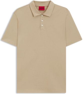 HUGO BOSS Slim-fit polo in mercerized cotton
