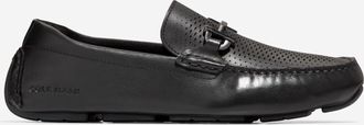 Cole Haan Mens Grand Laser Bit Driving Loafers - Black Size 10.5