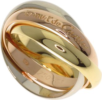 Cartier Yellow Gold (18K) Pink Gold (18K) White Gold (18K) Band Ring (Pre-Owned)