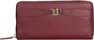 Laura Biagiotti Eridana Plus Portemonnee - Dames - Portefeuilles - Rood - ONE Size - Leer - Accessoires