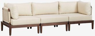 Sklum Sklum - Sof&aacute; Modular De 3 Piezas Con 2 Sillones Esquineros En Acacia Giulia