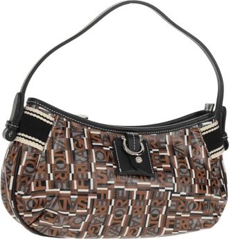 Ferragamo Gancini Handbag Leather Multicolour Leather Handbag (Pre-Owned)