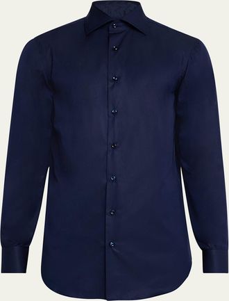 Cesare Attolini Mens Cotton Sport Shirt