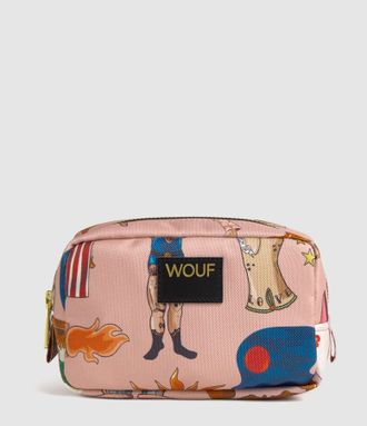 Wouf Trousse de Maquillage Circus Rose
