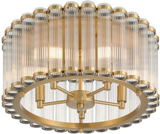 Eurofase Lighting Glasbury 5-Light 18In Flush Mount