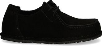 Birkenstock Utti-kant S Zwart, su&egrave;de leer en dergelijke