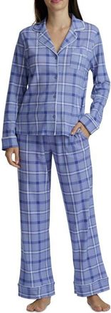 Splendid Knit Pajamas in Winter Plaid at Nordstrom, Size X-Large