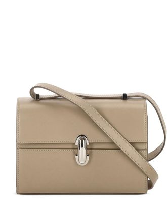 Savette Symmetry leather shoulder bag - Neutrals