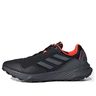 adidas Tracefinder Trail Running Shoes Black Solar Red Q47236