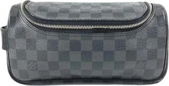 Louis Vuitton Pre-owned Vintage Clutch Bag - Heren - Vintage Tassen - Zwart - ONE Size - Vintage