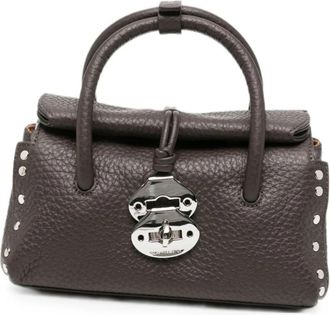 Zanellato Dotta Centauro - Dames - Handtassen - Bruin - ONE Size - Leer - Tassen