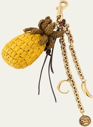 Chloé Crochet Pineapple Bag Charm