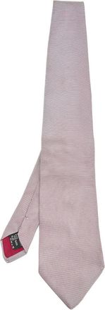 Etro Cravatta a righe in seta - Bianco