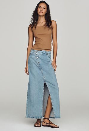 Baum Und Pferdgarten Sigge Denim Midi Skirt