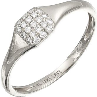 Bony Levy Diamond Trend Ring in 18K White Gold at Nordstrom Rack, Size 7.5