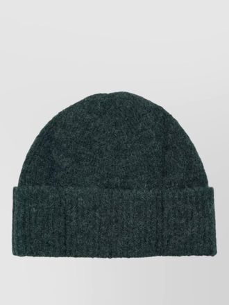 Ami alpaca ribbed beanie