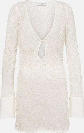 Sir. Abito corto Rayure in crochet di cotone