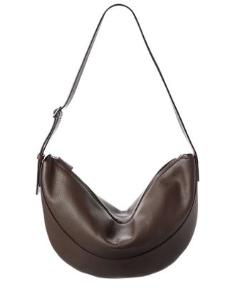The Row Jouve Leather Hobo Bag