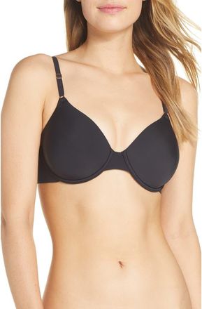 Natori Zone Full Fit Smoothing Contour Underwire Bra in Black at Nordstrom, Size 32B