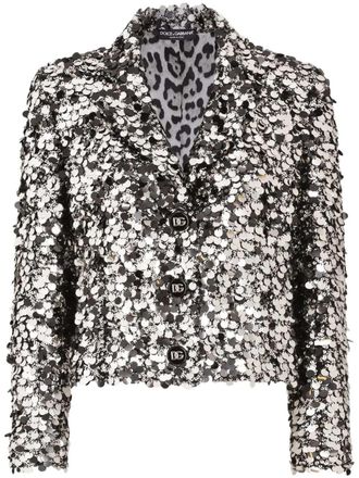 Dolce & Gabbana Sequined Blazer