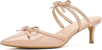 Bandolino Meggin Womens Shoes Light Natural Patent : 8.5 M, Synthetic