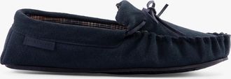 Hush Puppies Mens Hush Puppies CLYDE Mens Slippers Navy - Blue - Size: 12