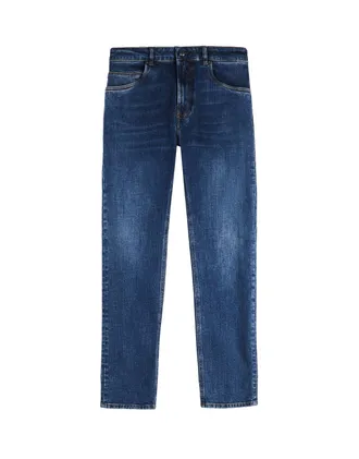 Fay Five-Pocket Royal Blue Denim Jeans