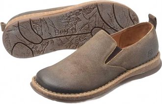Born Mens Bryson Slip On In Taupe