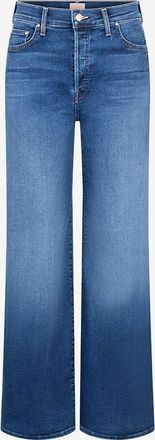 Mother Jeans mit weitem Bein The Ditcher Roller Sneak Arigato Mr. Robato