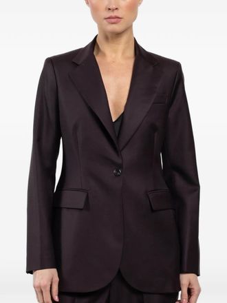 SA SU PHI Andrea single-breasted blazer - Rood