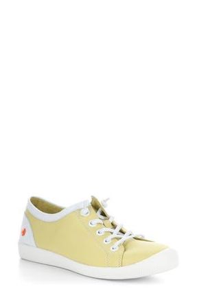 Softinos Isla Sneaker in 036 Light Yellow/wht at Nordstrom Rack, Size 6-6.5Us / 37Eu
