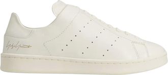 Yohji Yamamoto Schoenen, Heren, Wit, 43 1/2 EU, Leer, Diagonal Stan Smith