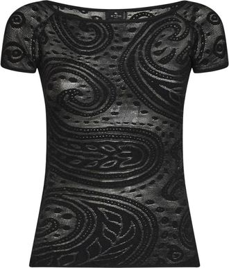 Etro Donna, Maglie, Nero, L, new